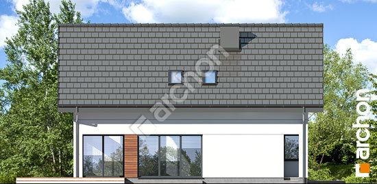 Боковой фасад Дом в кариссиях 2 (Г2)