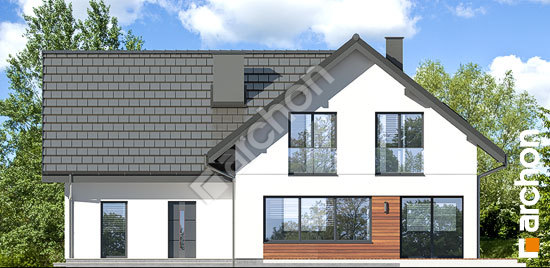 Дворовой фасад Дом в кариссиях 2 (Г2)