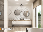Проект будинку ARCHON+ Будинок в карісіях 2 (Г2) візуалізація ванни (візуалізація 3 від 3)