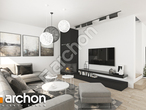 Проект будинку ARCHON+ Будинок в карісіях 2 (Г2) денна зона (візуалізація 1 від 5)