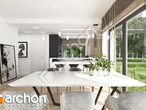 Проект дома ARCHON+ Дом в кариссиях 2 (Г2) дневная зона (визуализация 1 вид 3)