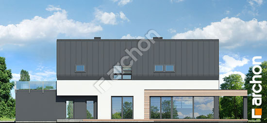 Бочний фасад Будинок в агапантах 2 (Г2)