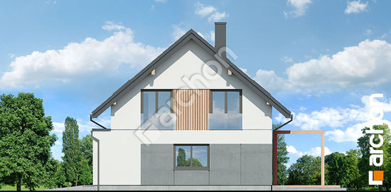 Бочний фасад Будинок в ізопірумі 14 (Г2Е)