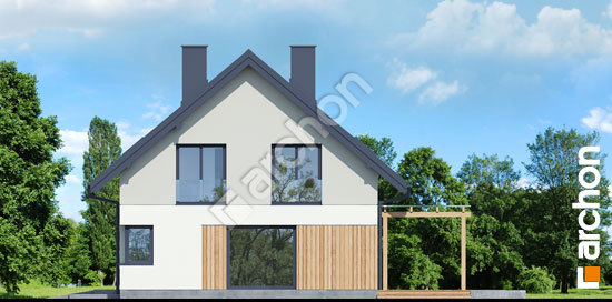 Бочний фасад Будинок в аммобіумі 4 (Г2)