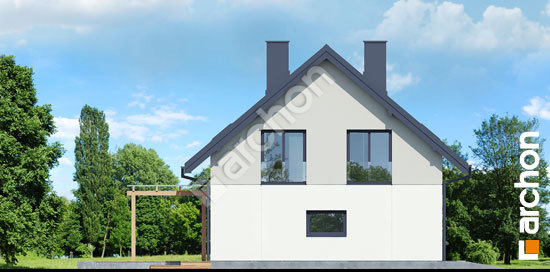 Боковой фасад Дом в аммобиуме 4 (Г2)