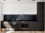 Проект дома ARCHON+ Дом в фиалках 9 (Р2Б) вер.2 визуализация кухни 1 вид 1