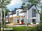 Проект будинку ARCHON+ Будинок в цикламенах 5 (Б) вер. 2 візуалізація усіх сегментів