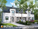 Проект будинку ARCHON+ Будинок в цикламенах 5 (Б) вер. 2 стилізація 3