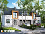 Проект будинку ARCHON+ Будинок в цикламенах 5 (Б) вер. 2 стилізація 5