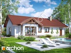 Проект дома ARCHON+ Дом в лещиновнике 3 
