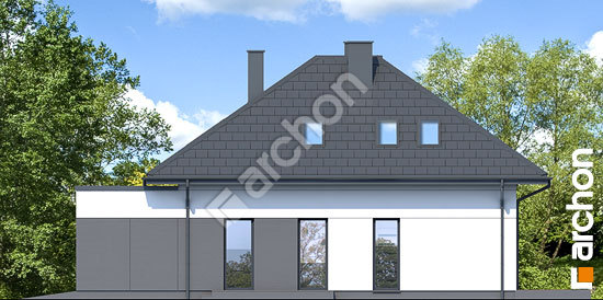 Бочний фасад Будинок в ясені 2 (Г2)