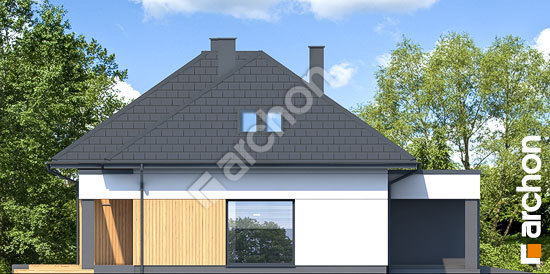 Боковой фасад Дом в ясене 2 (Г2)