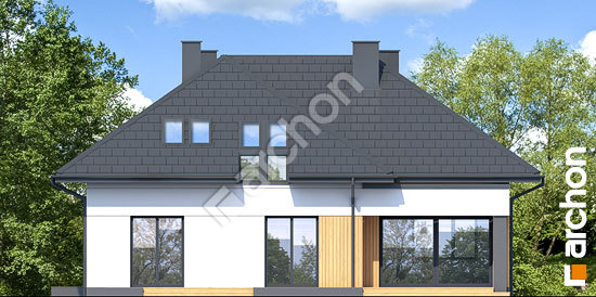 Дворовий фасад Будинок в ясені 2 (Г2)