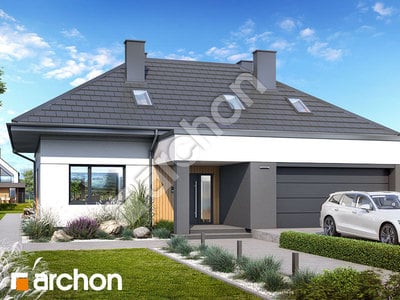 Проект дома ARCHON+ Дом в ясене 2 (Г2)