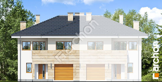 Передній фасад Вілла Юлія 4 (Б)