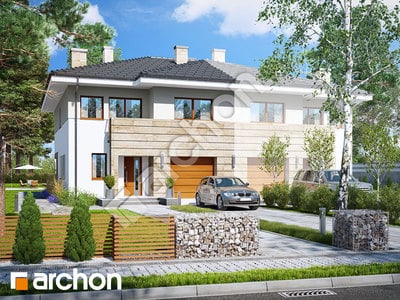 Проєкт будинку ARCHON+ Вілла Юлія 4 (Б) 