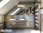 Проект дома ARCHON+ Дом в айдаредах (Г2) вер.2 визуализация ванной (визуализация 1 вид 2)