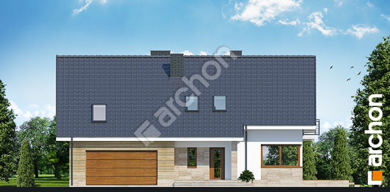 Передній фасад Будинок в айдаредах (Г2) вер.2