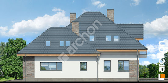 Бочний фасад Будинок в сансев'єріях (Г2)