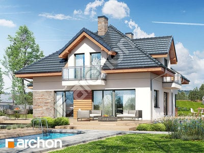 Проект дома ARCHON+ Дом в сансевиериях (Г2) 