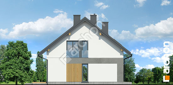 Боковой фасад Дом в малиновках 22