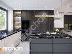 Проект будинку ARCHON+ Будинок в малинівці 22 візуалізація кухні 1 від 2