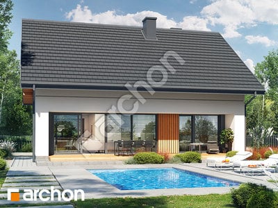 Проєкт будинку ARCHON+ Будинок в малинівці 22 