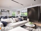 Проект будинку ARCHON+ Будинок в малинівці 22 денна зона (візуалізація 1 від 7)