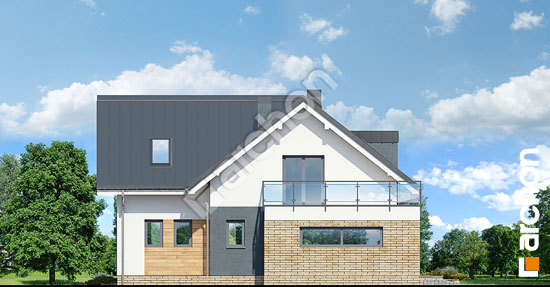 Бочний фасад Будинок в ельстарах (Г2)