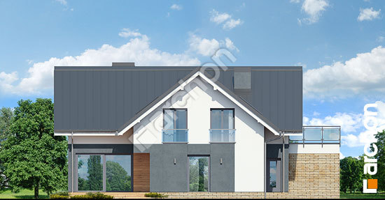 Дворовой фасад Дом в ельстарах (Г2)