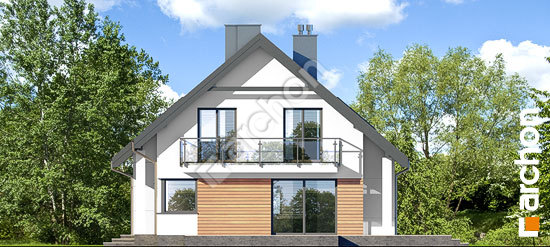 Бочний фасад Будинок в аурорах (Г2П)