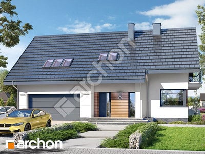 Проект дома ARCHON+ Дом в аурорах (Г2П)