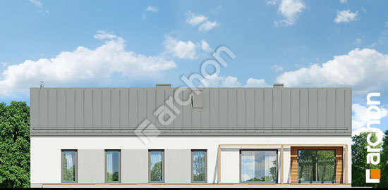 Бочний фасад Будинок в анабеліях