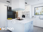 Проект будинку ARCHON+ Будинок в анабеліях візуалізація кухні 1 від 2