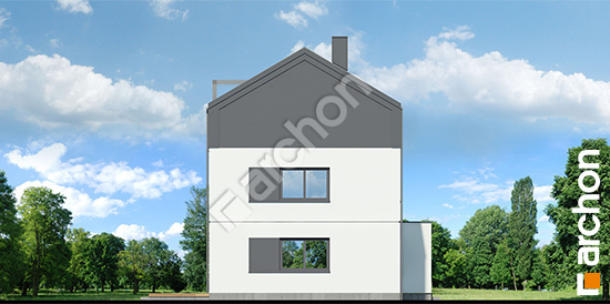 Боковой фасад Дом в халезиях 6 (Р2Б) вер.2