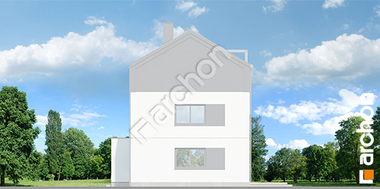 Боковой фасад Дом в халезиях 6 (Р2Б) вер.2