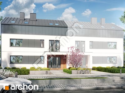 Проект дома ARCHON+ Дом в халезиях 6 (Р2Б) вер.2 Вид 2