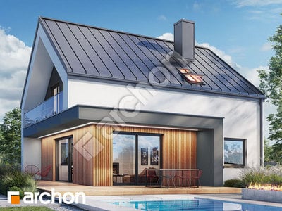 Проект дома ARCHON+ Дом в хлорофитуме 27 