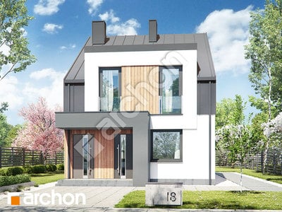 Проект будинку ARCHON+ Будинок в фіалках 7 (Р2) Вид 2
