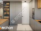 Проект будинку ARCHON+ Будинок в гречці (Г2) візуалізація кухні 1 від 4