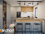 Проект дома ARCHON+ Дом в гречке (Г2) визуализация кухни 1 вид 1