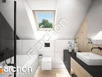 Проект будинку ARCHON+ Будинок в гречці (Г2) візуалізація ванни (візуалізація 3 від 1)