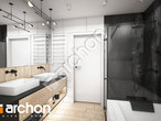 Проект будинку ARCHON+ Будинок в гречці (Г2) візуалізація ванни (візуалізація 3 від 3)