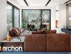 Проект будинку ARCHON+ Будинок в гречці (Г2) денна зона (візуалізація 1 від 6)