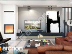 Проект дома ARCHON+ Дом в гречке (Г2) дневная зона (визуализация 1 вид 1)