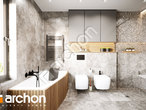 Проект дома ARCHON+ Дом в андромедах 3 визуализация ванной (визуализация 3 вид 2)