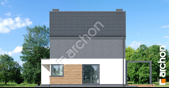 Боковой фасад Дом в рододендронах 28