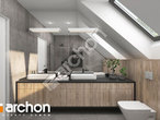 Проект будинку ARCHON+ Будинок в переломнику 2 (Г2) візуалізація ванни (візуалізація 3 від 1)
