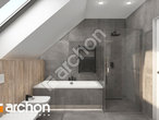 Проект будинку ARCHON+ Будинок в переломнику 2 (Г2) візуалізація ванни (візуалізація 3 від 3)