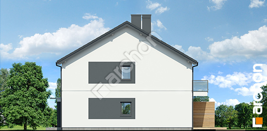 Бочний фасад Будинок в фіалках 8 (Р2Б) вер.2